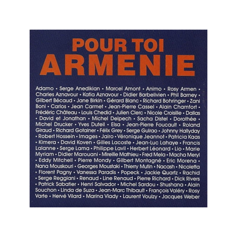 Pour toi Arménie