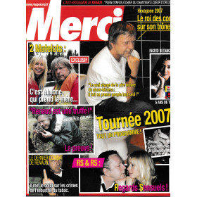 Programme de concert "Programme 2007 - Tournée Rouge sang" de Renaud (2007)